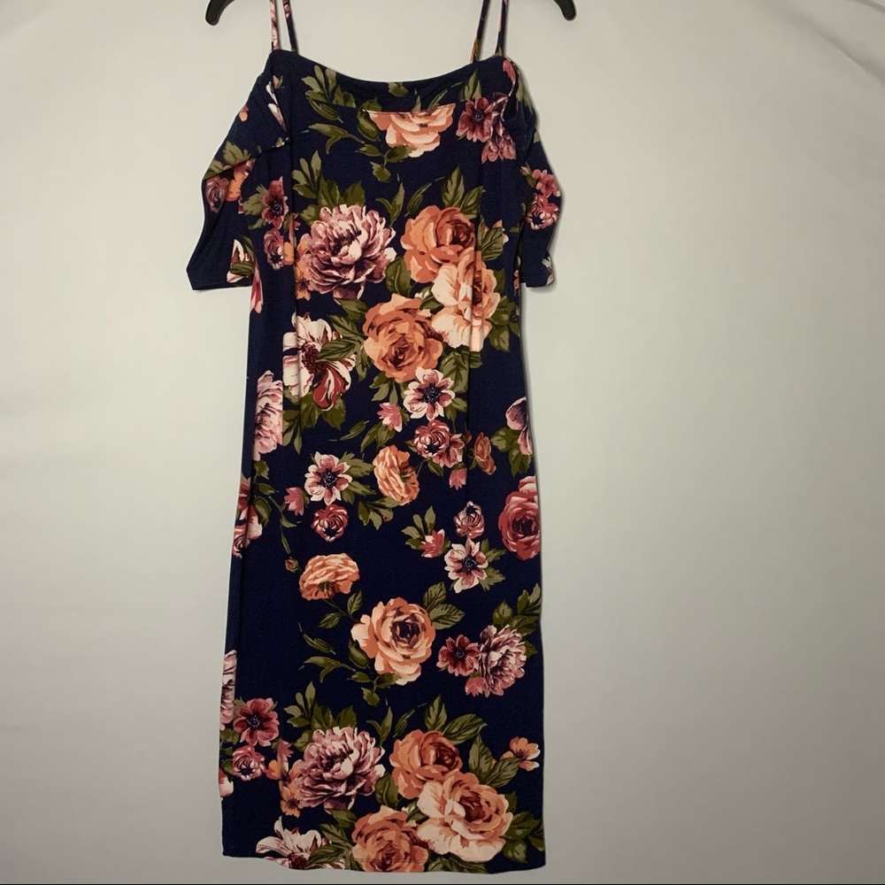 Haute Monde floral dress sz XL